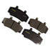 Monroe DX492 Disc Brake Pad Set Prem Semi-Met Brakes