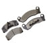 DX499A by MONROE - Total Solution Semi-Metallic Brake Pads