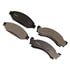 DX50 by MONROE - Total Solution Semi-Metallic Brake Pads