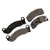 DX499 by MONROE - Total Solution Semi-Metallic Brake Pads