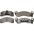 DX499A by MONROE - Total Solution Semi-Metallic Brake Pads