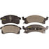 DX506 by MONROE - Total Solution Semi-Metallic Brake Pads