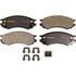 DX507 by MONROE - Monroe Brakes Total Solution Semi-Metallic Brake Pads