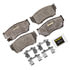 DX510 by MONROE - Monroe Brakes Total Solution Semi-Metallic Brake Pads