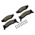 DX524 by MONROE - Total Solution Semi-Metallic Brake Pads