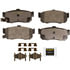 DX540 by MONROE - Monroe Brakes Total Solution Semi-Metallic Brake Pads