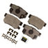 DX536 by MONROE - Total Solution Semi-Metallic Brake Pads