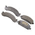 DX543 by MONROE - Total Solution Semi-Metallic Brake Pads