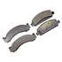 DX543 by MONROE - Total Solution Semi-Metallic Brake Pads