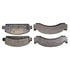 DX543 by MONROE - Total Solution Semi-Metallic Brake Pads