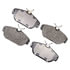 DX542 by MONROE - Total Solution Semi-Metallic Brake Pads