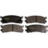 Monroe DX553 Disc Brake Pad Set Prem Semi-Met Brakes