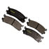 Monroe DX553 Disc Brake Pad Set Prem Semi-Met Brakes