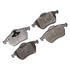 DX555 by MONROE - Total Solution Semi-Metallic Brake Pads