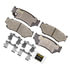 DX556 by MONROE - Total Solution Semi-Metallic Brake Pads