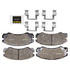 DX579 by MONROE - Total Solution Semi-Metallic Brake Pads