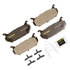 DX584 by MONROE - Monroe Brakes Total Solution Semi-Metallic Brake Pads