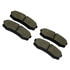 DX606 by MONROE - Total Solution Semi-Metallic Brake Pads