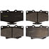 DX611 by MONROE - Monroe Brakes Total Solution Semi-Metallic Brake Pads