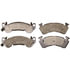 DX614 by MONROE - Total Solution Semi-Metallic Brake Pads