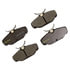 DX610 by MONROE - Total Solution Semi-Metallic Brake Pads