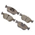DX618 by MONROE - Total Solution Semi-Metallic Brake Pads