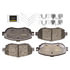 DX619 by MONROE - Total Solution Semi-Metallic Brake Pads