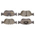 DX618 by MONROE - Total Solution Semi-Metallic Brake Pads