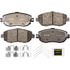 DX619 by MONROE - Total Solution Semi-Metallic Brake Pads