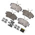 DX627A by MONROE - Total Solution Semi-Metallic Brake Pads