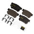 DX637 by MONROE - Total Solution Semi-Metallic Brake Pads