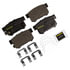 DX637 by MONROE - Total Solution Semi-Metallic Brake Pads