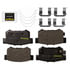 DX637 by MONROE - Total Solution Semi-Metallic Brake Pads