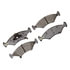 DX649 by MONROE - Total Solution Semi-Metallic Brake Pads