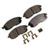 DX653 by MONROE - Total Solution Semi-Metallic Brake Pads