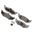 DX658 by MONROE - Total Solution Semi-Metallic Brake Pads