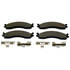 DX655 by MONROE - Monroe Brakes Total Solution Semi-Metallic Brake Pads