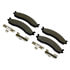 DX655 by MONROE - Total Solution Semi-Metallic Brake Pads