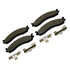 DX655 by MONROE - Total Solution Semi-Metallic Brake Pads