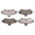 DX661 by MONROE - Total Solution Semi-Metallic Brake Pads