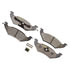 DX662 by MONROE - Monroe Brakes Total Solution Semi-Metallic Brake Pads