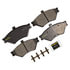 DX659 by MONROE - Total Solution Semi-Metallic Brake Pads