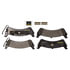 Monroe DX664 Disc Brake Pad Set Monroe Brakes Total Solution Semi-Metallic Brake Pads