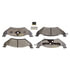 DX662 by MONROE - Monroe Brakes Total Solution Semi-Metallic Brake Pads