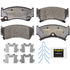DX668 by MONROE - Monroe Brakes Total Solution Semi-Metallic Brake Pads