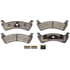 DX667A by MONROE - Total Solution Semi-Metallic Brake Pads