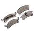 DX673 by MONROE - Total Solution Semi-Metallic Brake Pads