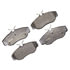 DX676 by MONROE - Total Solution Semi-Metallic Brake Pads