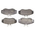 DX676 by MONROE - Total Solution Semi-Metallic Brake Pads