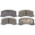 DX677 by MONROE - Total Solution Semi-Metallic Brake Pads